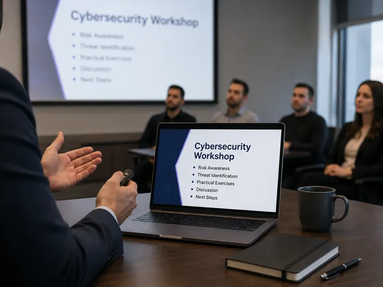 Cybersecurity workshops and seminars